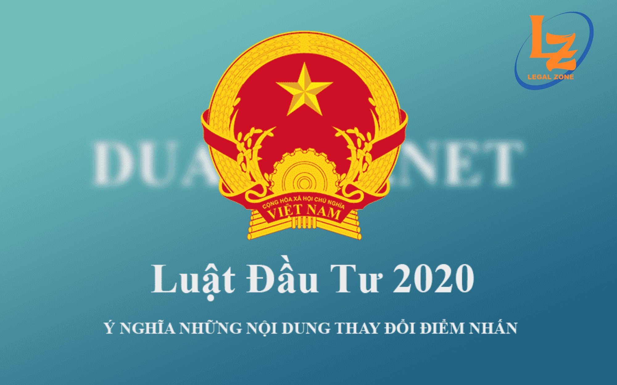 Luật đầu tư 2020.