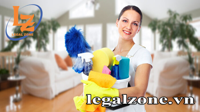 Mẫu hợp đồng khoán việc tạp vụ