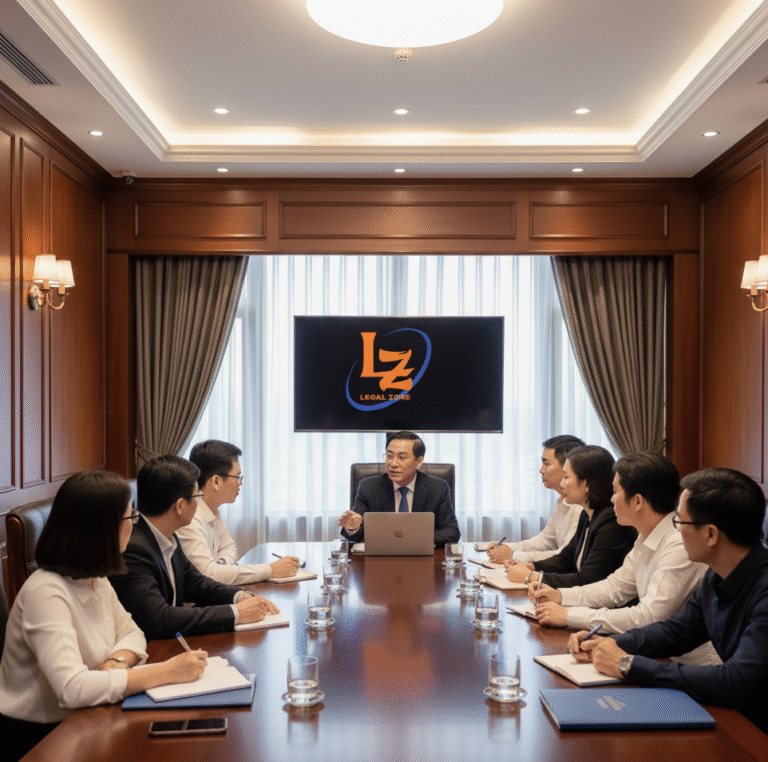 phòng họp công ty luật Legalzone