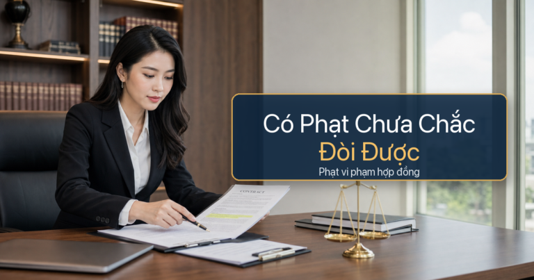 Phạt vi phạm và bồi thường thiệt hại trong hợp đồng: ghi thế nào để dùng được?