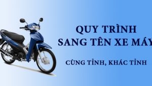 Giấy sang tên di chuyển xe