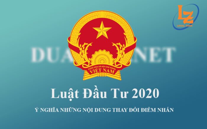Luật đầu tư 2020