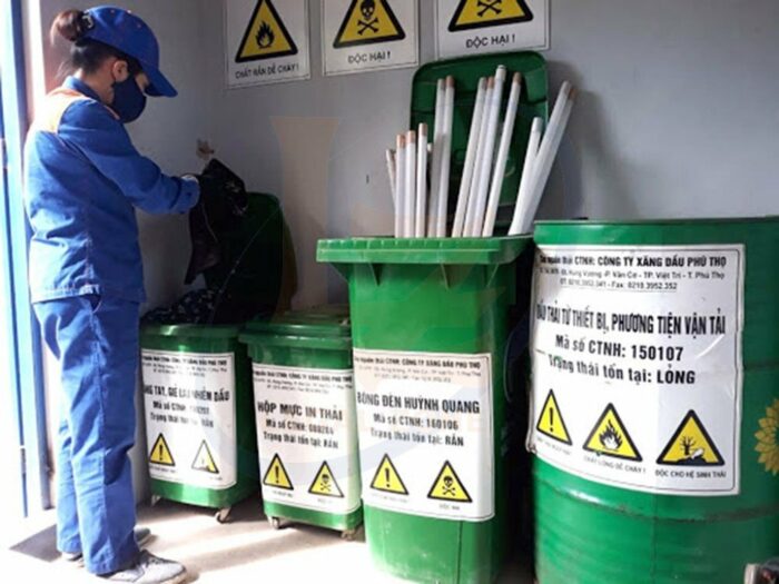 Pháp luật về quản lý chất thải nguy hại