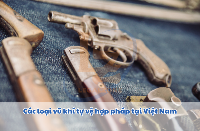 Các loại vũ khí tự vệ hợp pháp tại Việt Nam