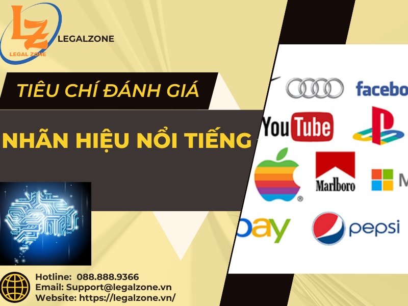 Tiêu chí đánh giá nhãn hiệu nổi tiếng