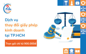 Dịch vụ thay đổi giấy phép kinh doanh