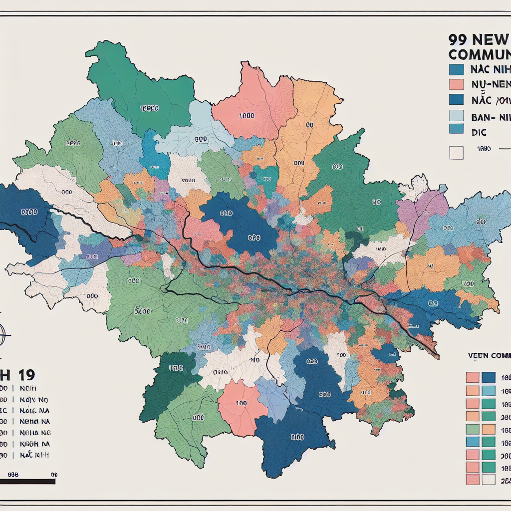 Danh sách chính thức 99 xã phường sau sáp nhập tỉnh Bắc Ninh theo Nghị quyết 1658/NQ-UBTVQH15 năm 2025.