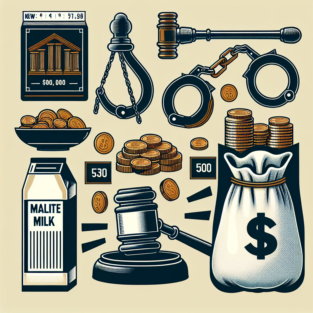 Hình phạt mới nhất cho hành vi sản xuất sữa giả và thu lợi bất chính trên 500 tỷ đồng là bao nhiêu năm tù?