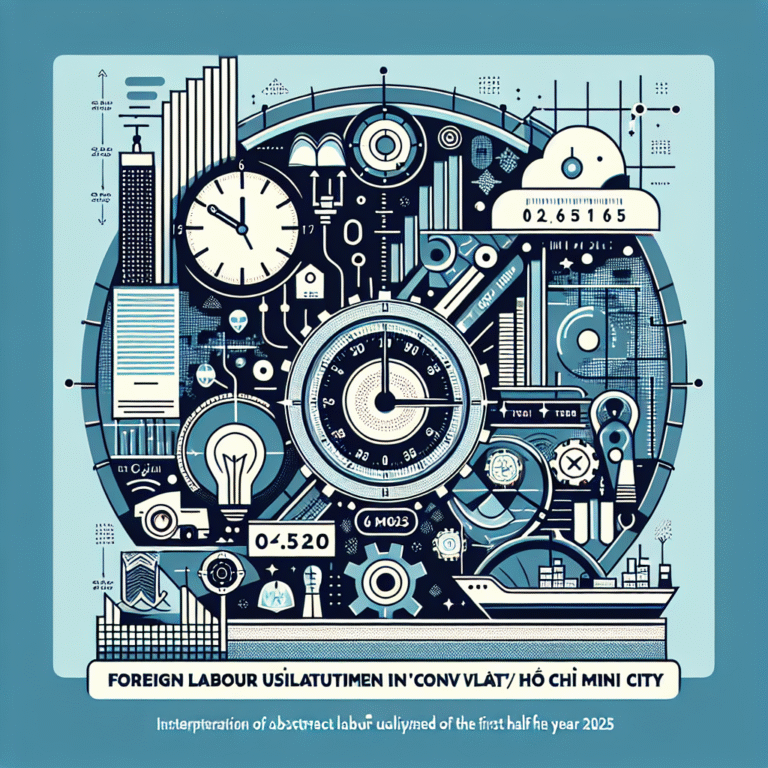 Hướng dẫn Báo cáo Tình hình Sử dụng Lao động Nước ngoài tại TPHCM trong 6 Tháng Đầu Năm 2025 theo Công văn 5500/SNV-VLATLĐ