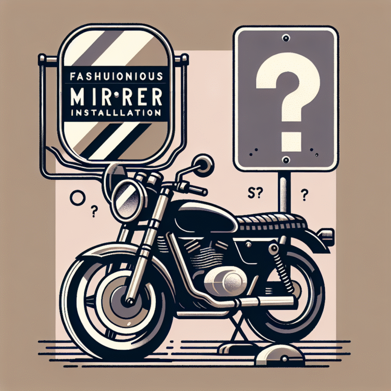 Lắp gương thời trang cho xe máy: Có vi phạm luật không?