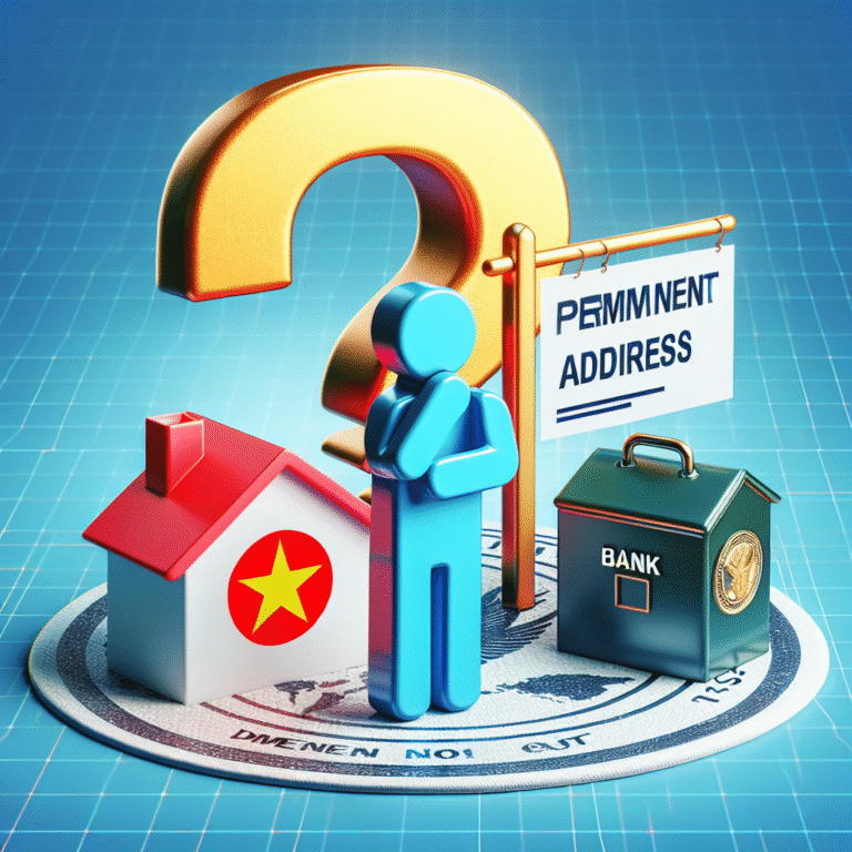 Người gốc Việt Nam chưa xác định quốc tịch có cần cung cấp địa chỉ thường trú khi mở tài khoản ngân hàng?