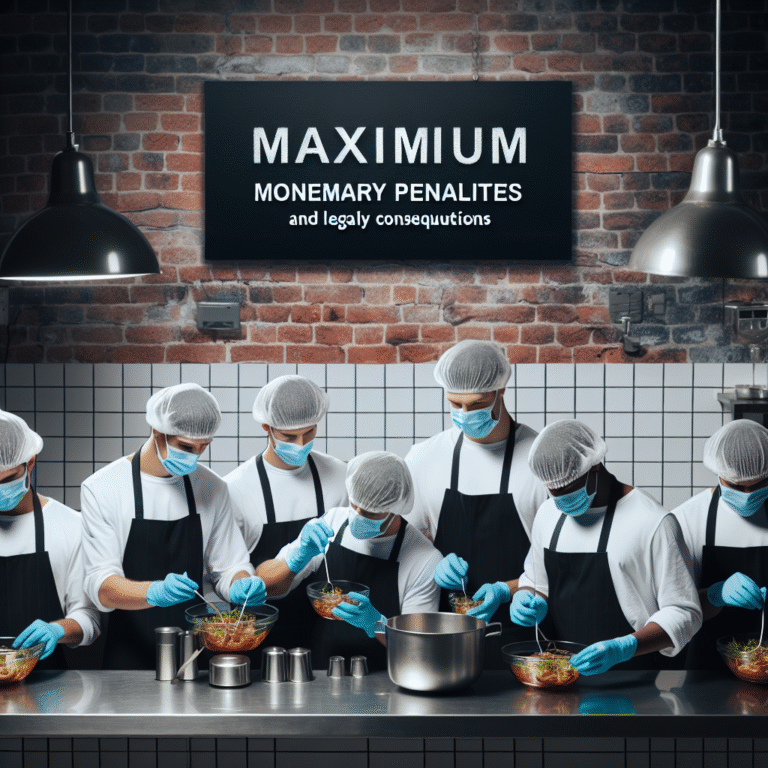 Người vi phạm quy định về an toàn thực phẩm: Mức phạt tiền tối đa và hậu quả pháp lý