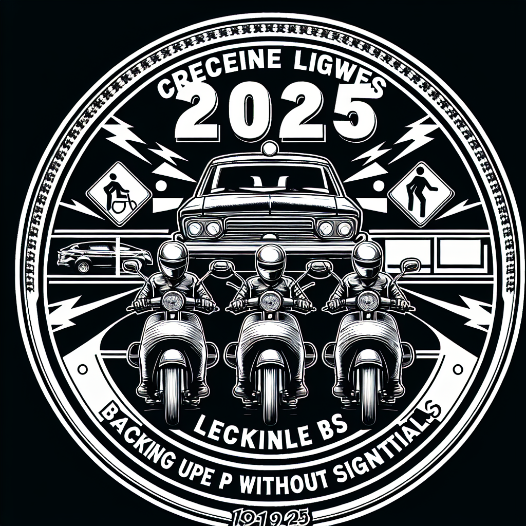 Quy định phạt đối với xe mô tô ba bánh lùi xe không có tín hiệu từ năm 2025