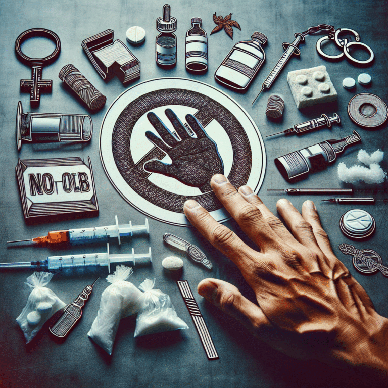 Quy định và biện pháp xử lý đồ vật cấm tại cơ sở cai nghiện ma túy.