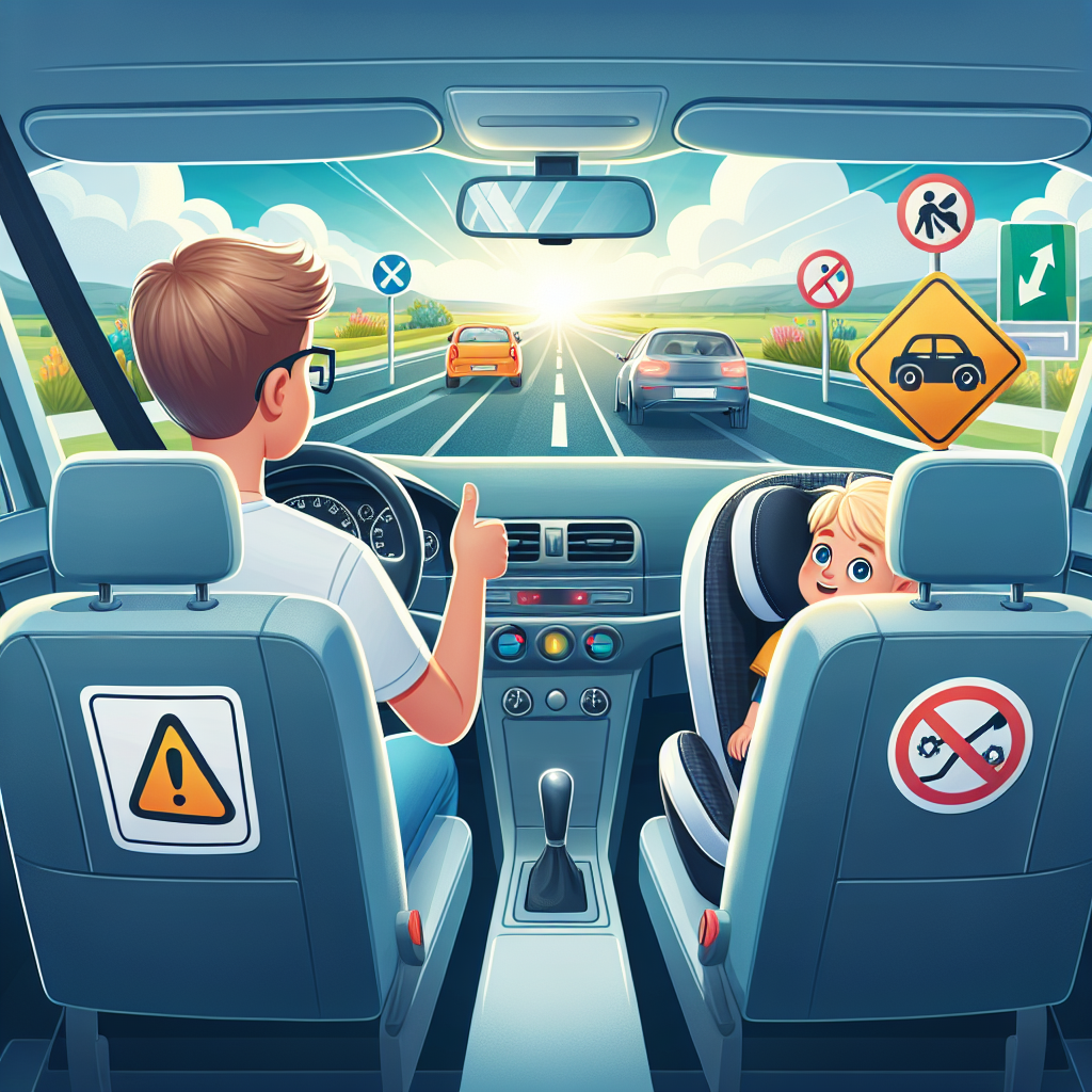 Trẻ em dưới 10 tuổi có được ngồi ghế trước trong ô tô không? Chính sách an toàn giao thông cho trẻ em.