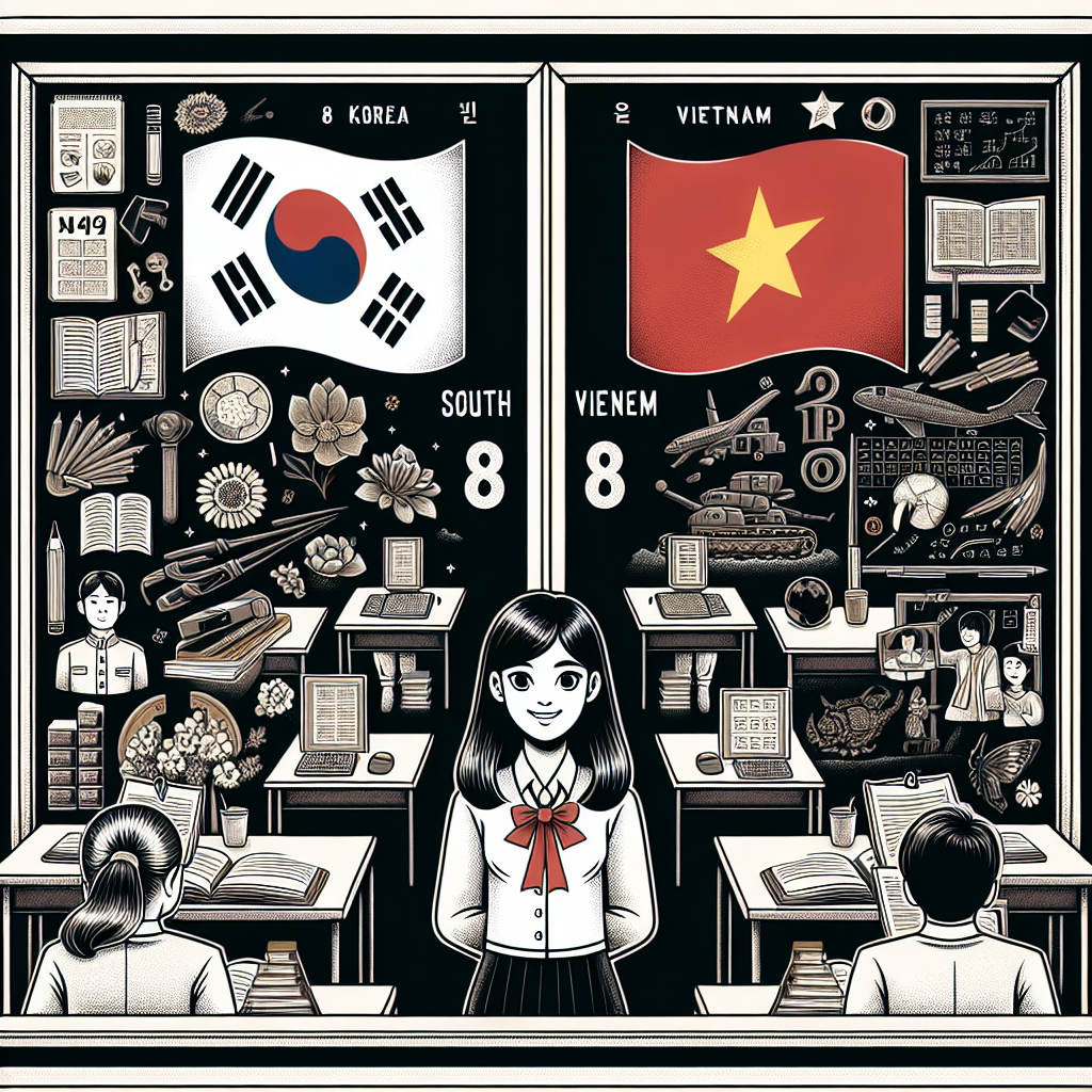 Bảng Tóm Tắt Về Độ Tuổi và Quyền Lợi Của Học Sinh Lớp 8 Ở Hàn Quốc và Việt Nam