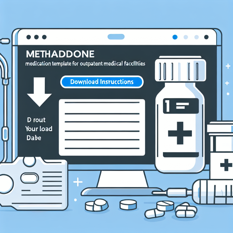 Mẫu Nhãn Phụ Thuốc Methadone Dành Cho Cơ Sở Y Tế Ngoại Trú: Hướng Dẫn Tải Xuống