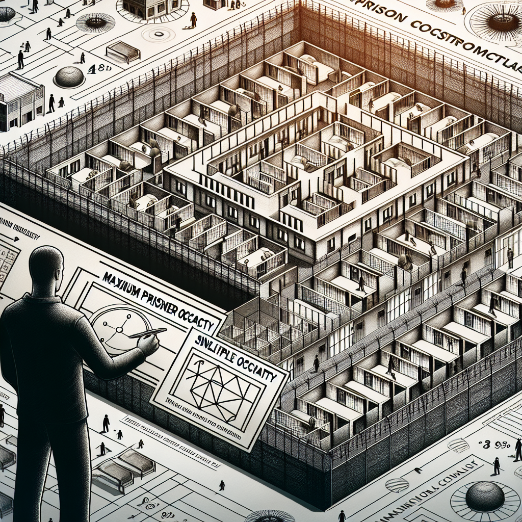 Số lượng phạm nhân tối đa trong mỗi buồng giam và quy định xây dựng nhà giam.