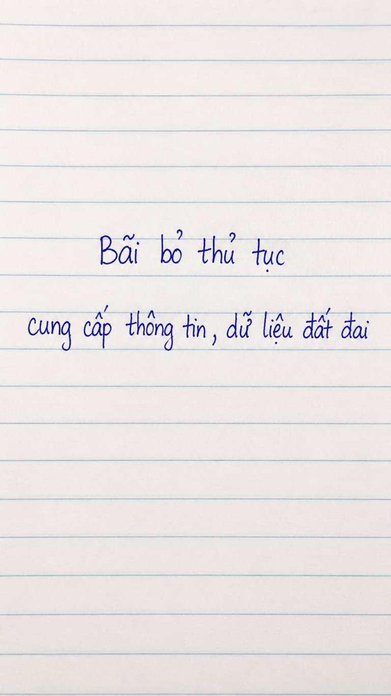 Bãi bỏ thủ tục cung cấp thông tin đất đai