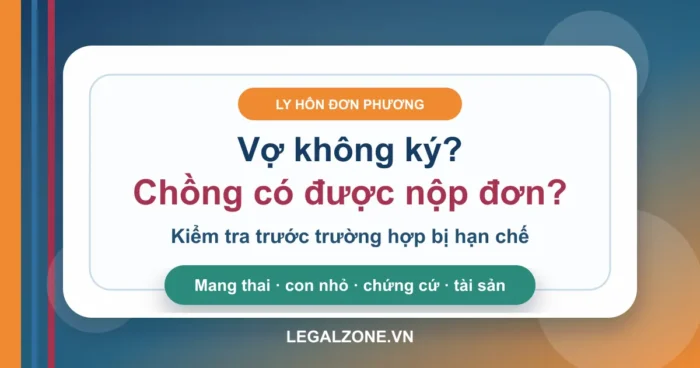 Chồng muốn ly hôn nhưng vợ không đồng ý: khi nào được nộp đơn?