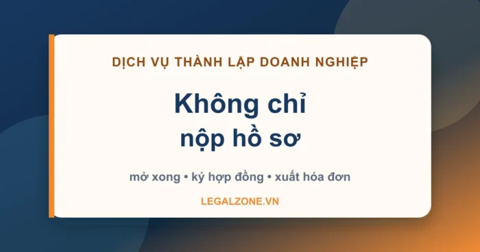 Dịch vụ thành lập doanh nghiệp: mở xong phải dùng được