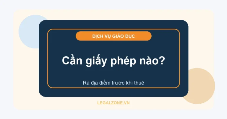 Điều kiện kinh doanh dịch vụ giáo dục năm 2026 cần kiểm tra gì?
