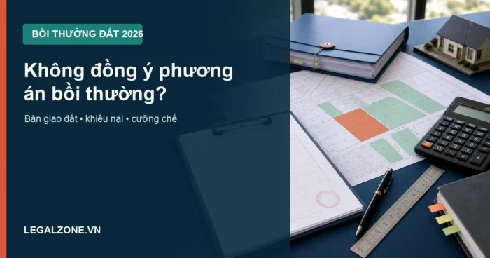 Không đồng ý phương án bồi thường có phải bàn giao đất năm 2026 không?