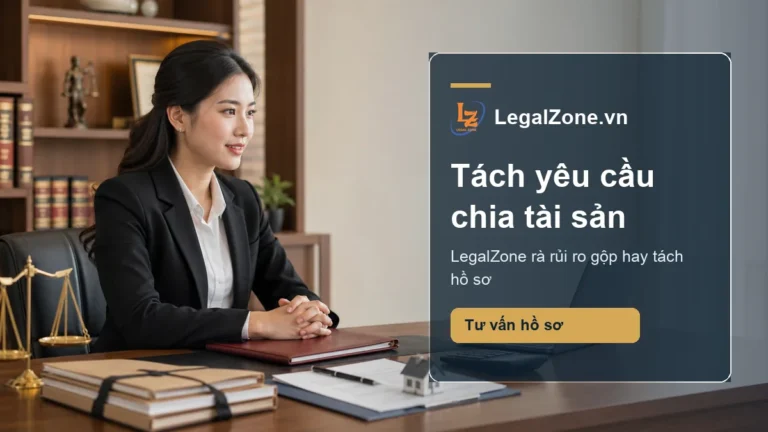 Có nên tách yêu cầu chia tài sản ra vụ án khác khi ly hôn?