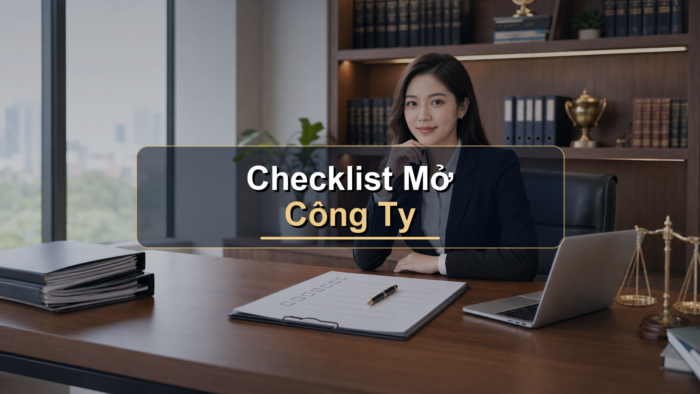 Checklist thành lập công ty: chuẩn bị gì để không mất thời gian sửa hồ sơ
