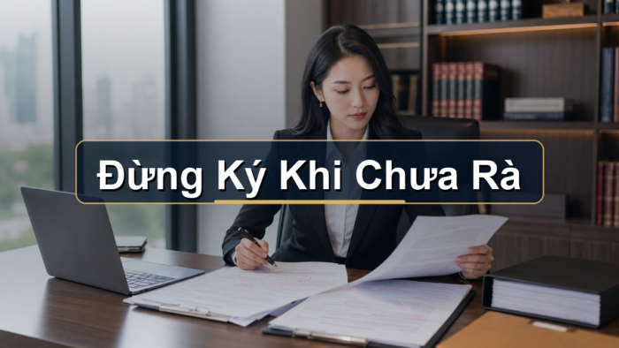 Rà soát hợp đồng trước khi ký: luật sư kiểm những điểm nào?