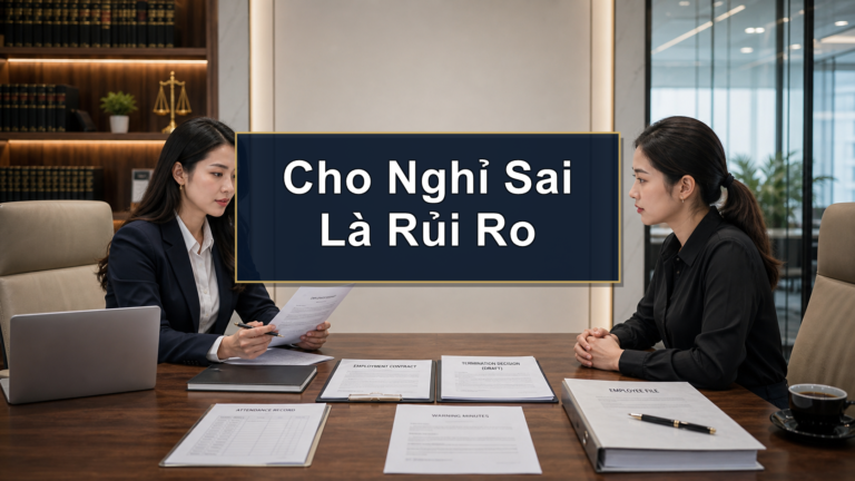 Chấm dứt hợp đồng lao động: làm sao để giảm rủi ro bị kiện?