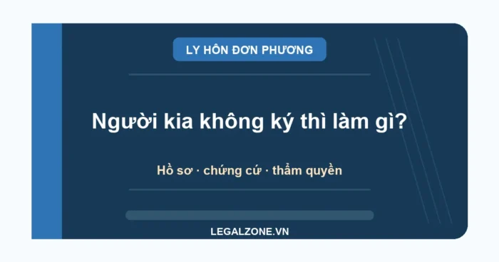 Ly hôn đơn phương nhanh nhất