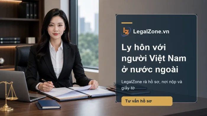 Hồ sơ ly hôn với người Việt Nam đang định cư ở nước ngoài