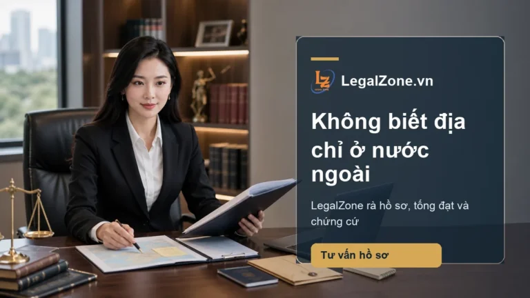 Không biết địa chỉ vợ/chồng ở nước ngoài có ly hôn được không?