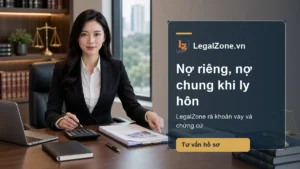 Luật sư LegalZone tư vấn phân biệt nợ riêng nợ chung khi ly hôn