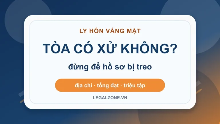 Thủ tục ly hôn đơn phương vắng mặt: Tòa có xử không nếu bên kia không đến?