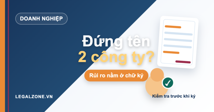 Một người có thể đại diện theo pháp luật cho hai công ty không?