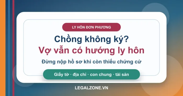Vợ muốn ly hôn nhưng chồng không đồng ý: có cần chữ ký của chồng không?