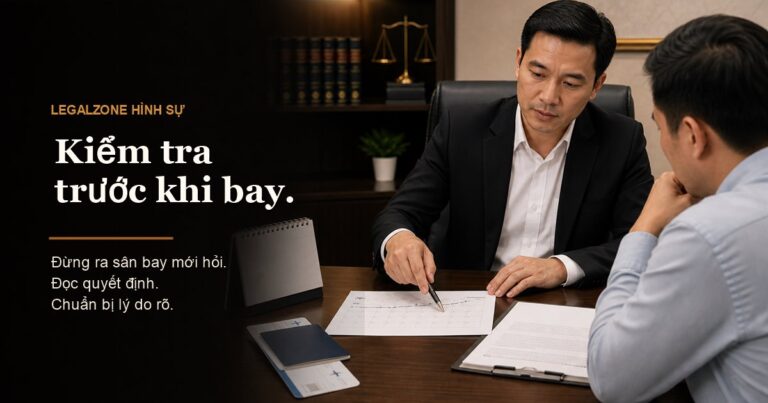 Bị tạm hoãn xuất cảnh trong vụ án hình sự: cần làm gì?