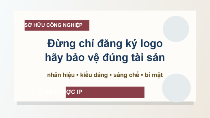 Đăng ký bảo hộ quyền sở hữu công nghiệp