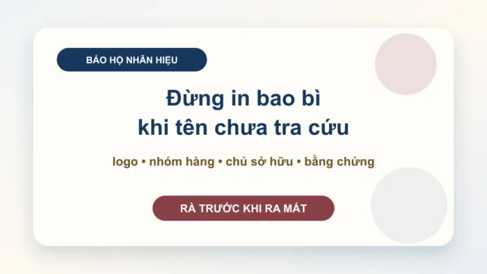 Dịch vụ bảo hộ nhãn hiệu hàng hóa