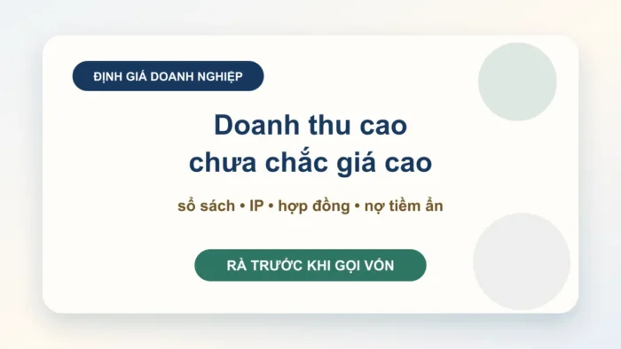 Định giá doanh nghiệp là gì?