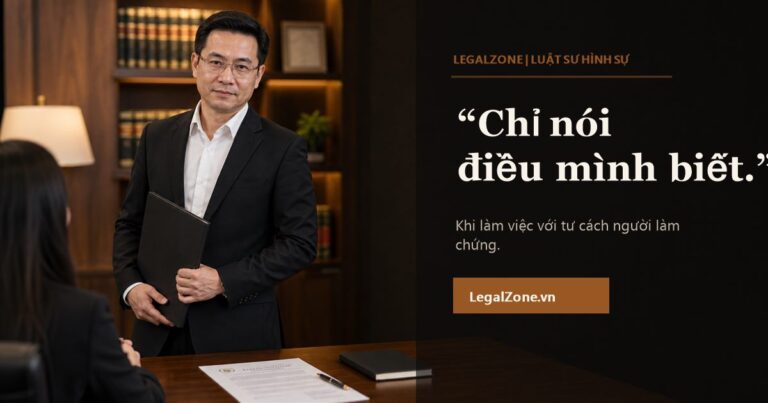 Được mời làm việc với tư cách người làm chứng: cần lưu ý gì?