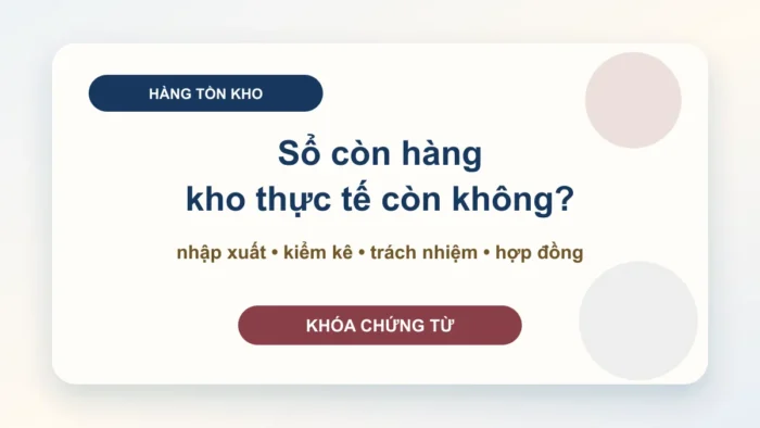 Hàng tồn kho của doanh nghiệp