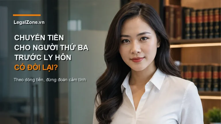 Tin nhắn chuyển tiền cho người thứ ba trước ly hôn: chứng minh tẩu tán tài sản thế nào?