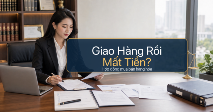 Chuyên viên pháp lý LegalZone rà hợp đồng mua bán hàng hóa trước khi giao hàng