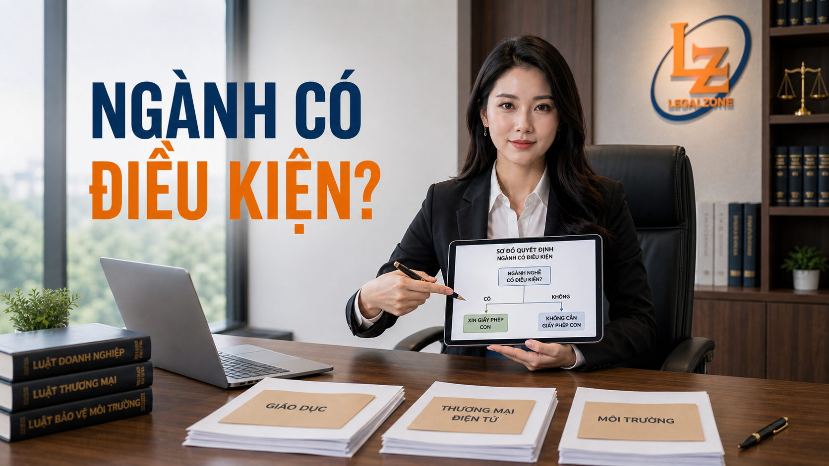 Chuyên viên LegalZone phân loại ngành có điều kiện trước khi doanh nghiệp hoạt động