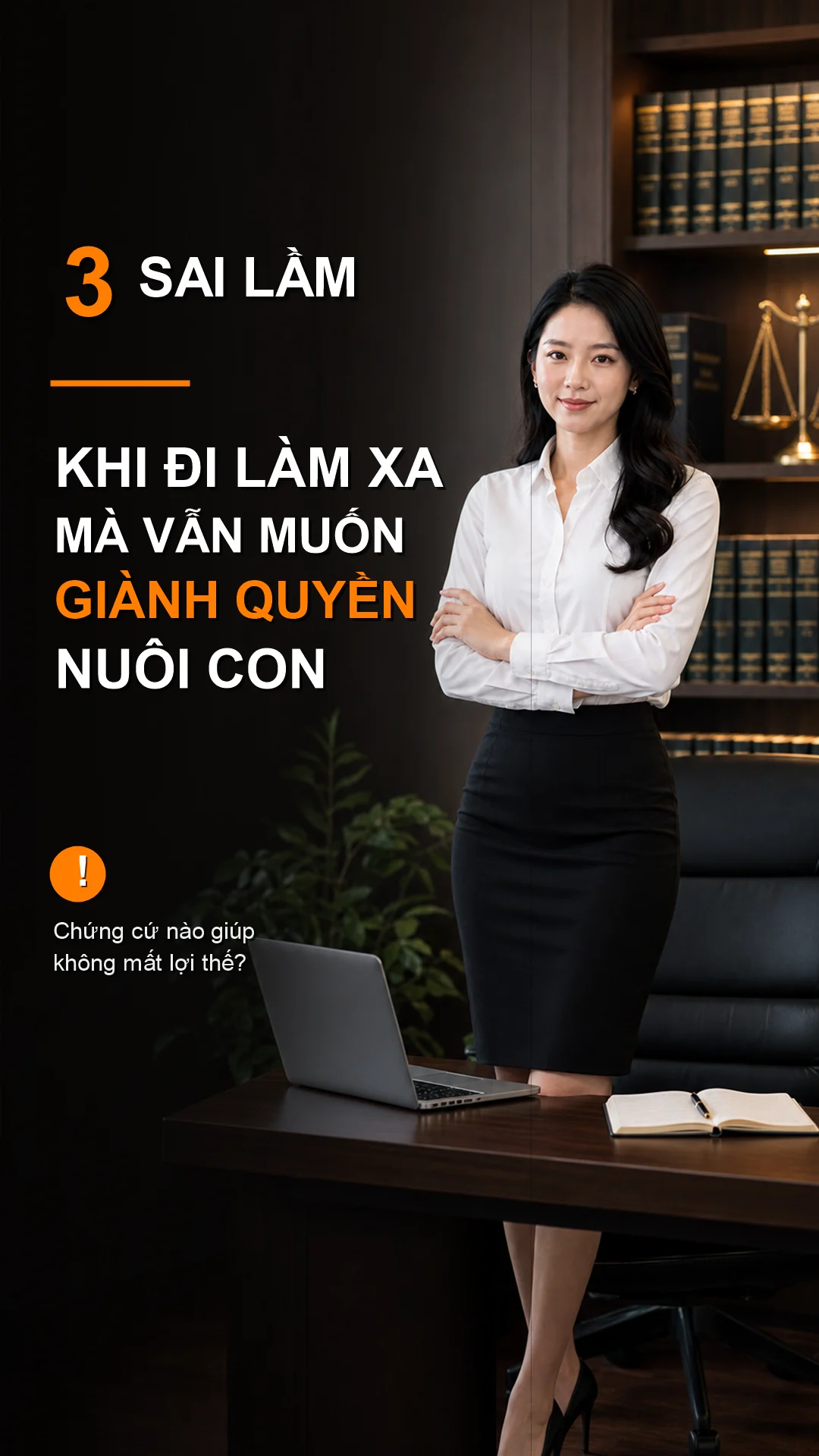 3 sai lầm khi đi làm xa mà vẫn muốn giành quyền nuôi con