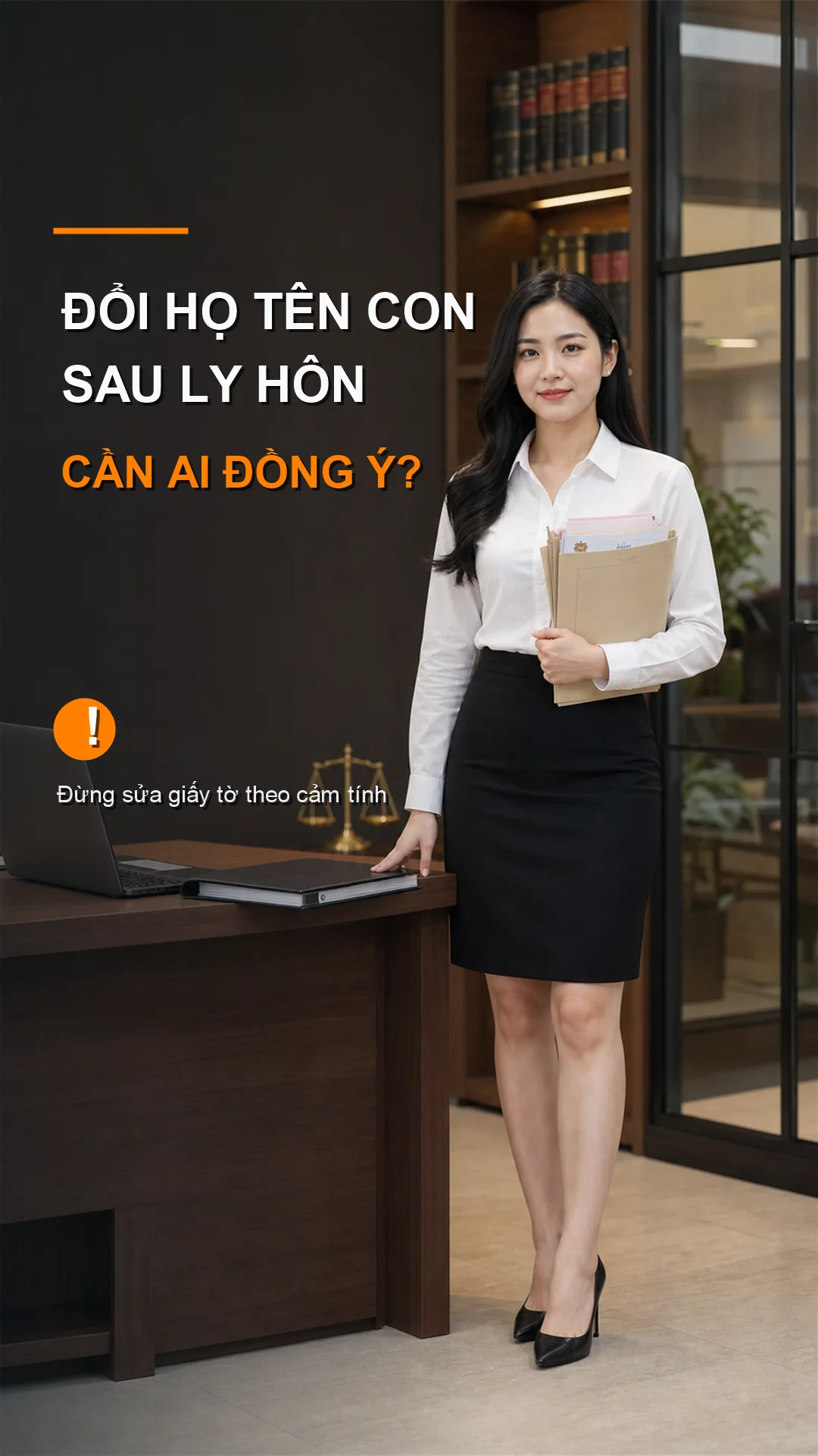 Luật sư LegalZone tư vấn đổi họ tên giấy tờ học tập của con sau ly hôn