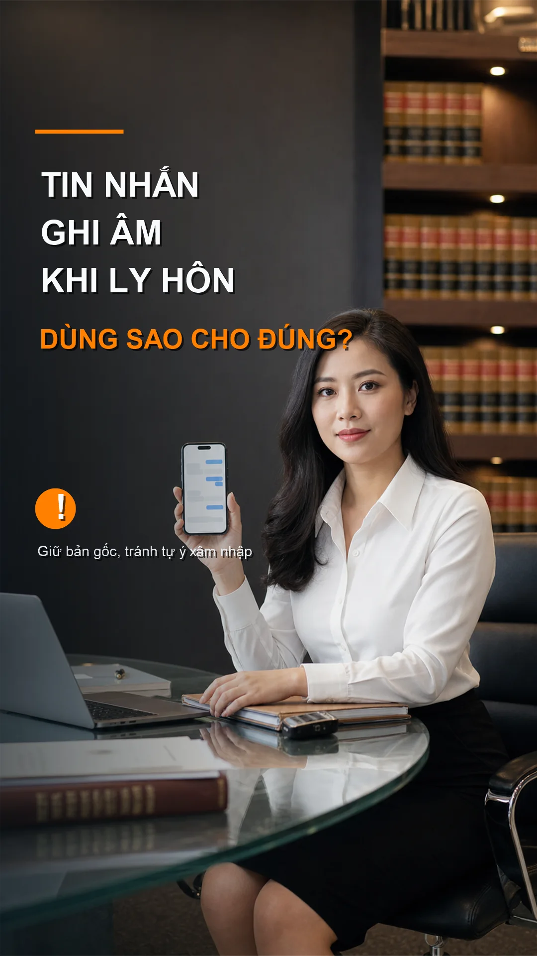 Luật sư LegalZone tư vấn dùng ghi âm tin nhắn ảnh chụp màn hình làm chứng cứ khi ly hôn